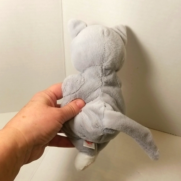Ty Beanie Bellies Collection Morgan Grey Kitty 2022 - Picture 7 of 10